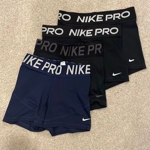Nike Pro Spandex 4-Pack